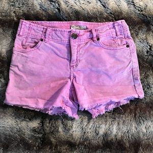Free People cord shorts